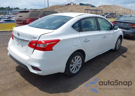 2018 Nissan Sentra Sv из США, поврежденный, VIN 3N1AB7AP8JL629886